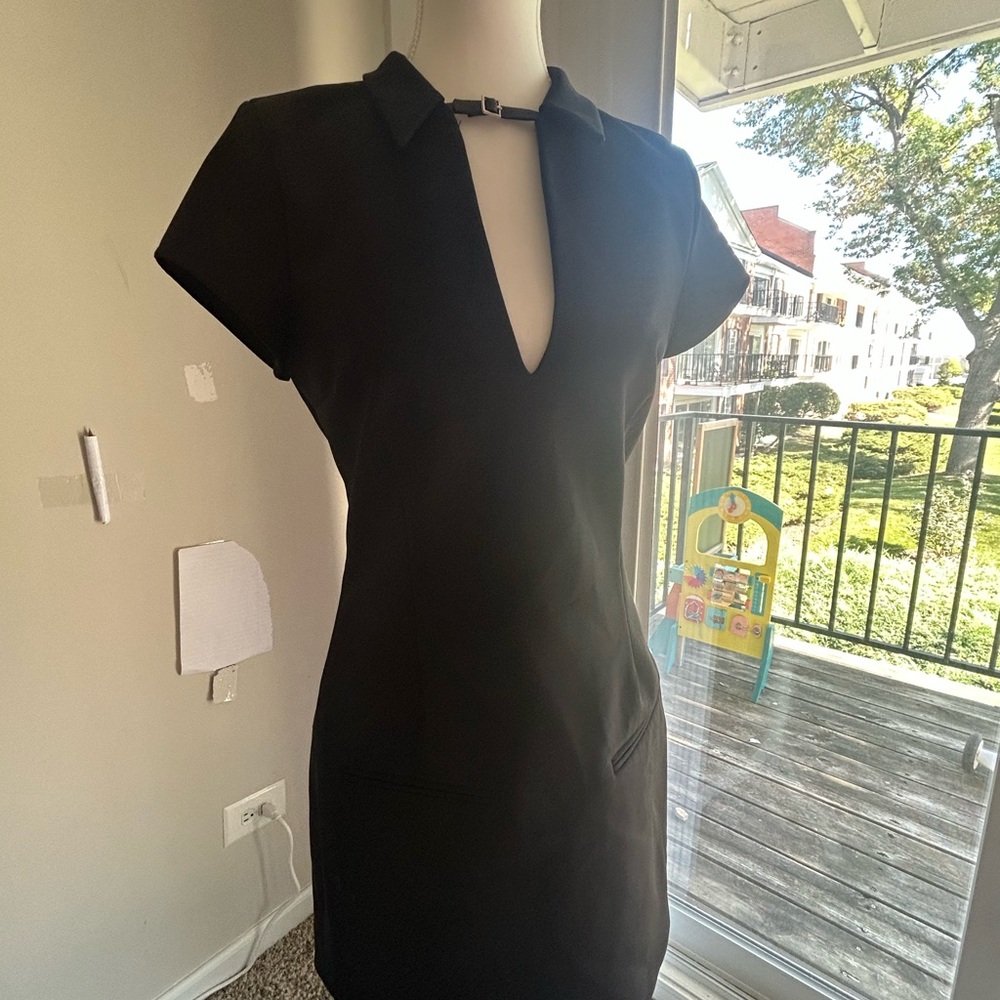 Zara Elegant Black Women's Dress